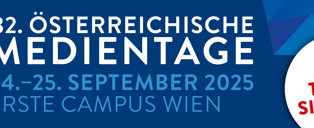 Österreichische Medientage: 24.-25. September 2025